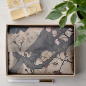 Raven Decoupage Tissue Paper voor meubels Tissuepapier (Geschenk)