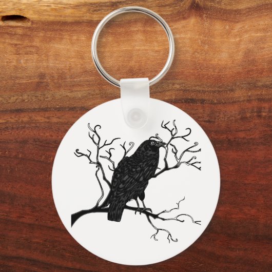 Raven design sleutelhanger (Voorkant)