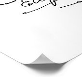 Raven (diep in die duisternis) van Edgar Allan Poe Poster (Hoek)