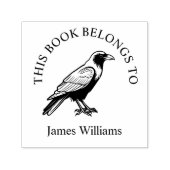 Raven Dit boek behoort tot gepersonaliseerde boeks Zelfinktende Stempel (Design)