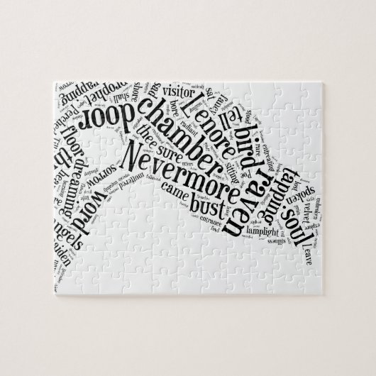 Raven door Edgar Allan Poe Legpuzzel (Horizontaal)