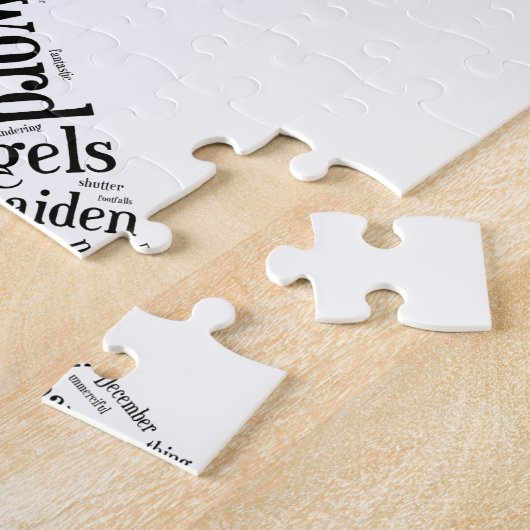 Raven door Edgar Allan Poe Legpuzzel (Zijkant)