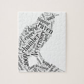 Raven door Edgar Allan Poe Legpuzzel (Verticaal)