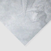 Raven door Gustave Dore Engraving Tissuepapier (Detail)