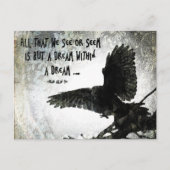 Raven Dream Briefkaart (Voorkant)