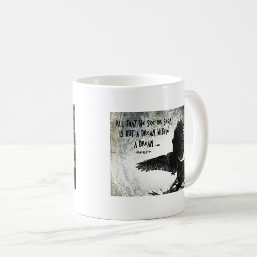 Raven Dream Koffiemok (Voorkant rechts)