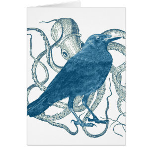 Raven Dream of Octopus