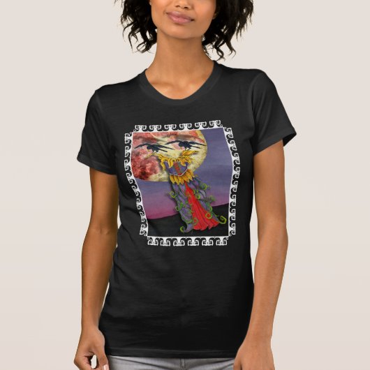 Raven Dress Dark T-shirt (Voorkant)