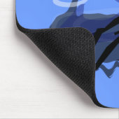 Raven Drink water met zijn reflectie Muismat (Hoek)