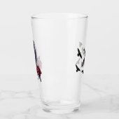 Raven Drinken of Bierglas Glas (Links)