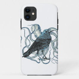 Raven droomt van de octopus Case-Mate iPhone case