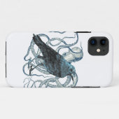 Raven droomt van de octopus Case-Mate iPhone case (Achterkant (horizontaal))