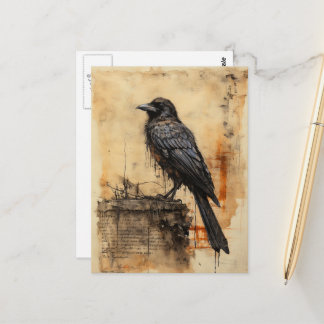  Raven Edgar Allan Poe Briefkaart