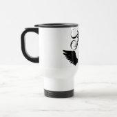 Raven embleem - Creëer Uw eigen embleem - Tumbler Reisbeker (Links)