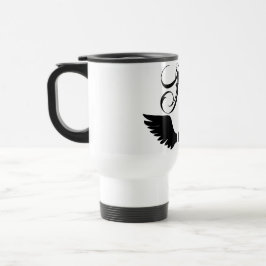 Raven embleem - Creëer Uw eigen embleem - Tumbler Reisbeker