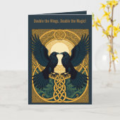 Raven en Bewakers Kaart (Gele Bloem)
