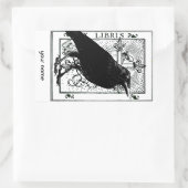 Raven en Cross Bookplate Stickers (Tas)