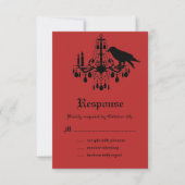 Raven en Damask RSVP (Voorkant)