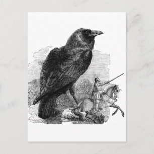 Raven en de Ridder Briefkaart