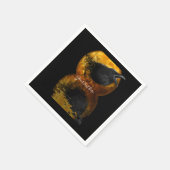 Raven en Golden Moon Servet (Hoek)