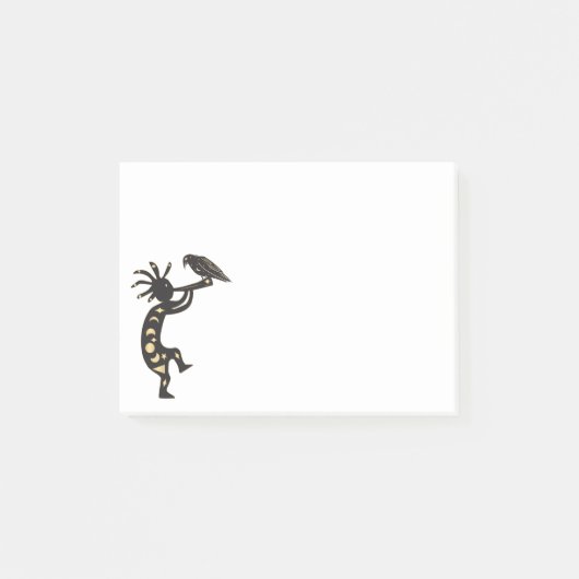Raven en Kokopelli Post-it® Notes (Voorkant)