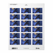 Raven en Maan Labels (Full Sheet)
