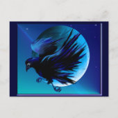 Raven en Moon_ Briefkaart (Voorkant)