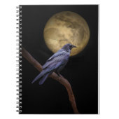 Raven en Moon Journaling Notitieboek (Voorkant)
