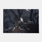 Raven- en ratskelet in Moonlight Deurmat (Voorkant)
