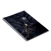 Raven- en ratskelet in Moonlight Notitieboek (Rechterzijde)