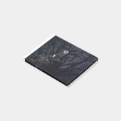 Raven- en ratskelet in Moonlight Post-it® Notes (Schuin)