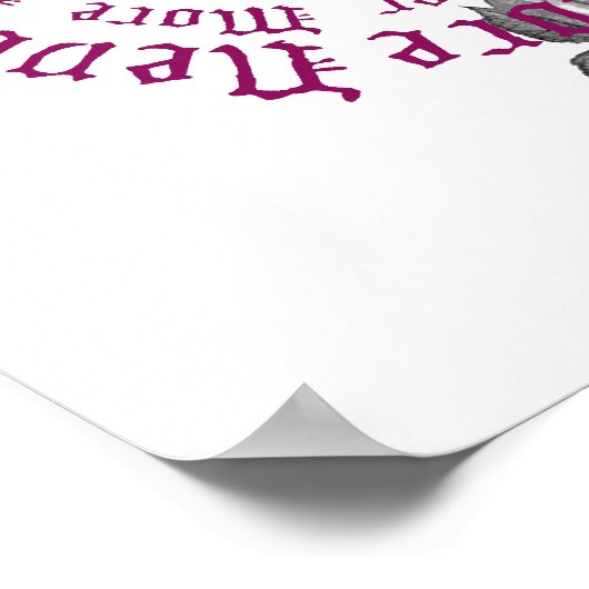 Raven en Roos Poster (Hoek)