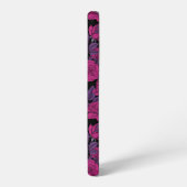 Raven en roze rozen samsung galaxy hoesje (Linkerkant)