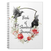 Raven en Rozen Book of Shadows Journal Notitieboek (Voorkant)