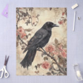 Raven en Rozen Decoupage Tissuepapier (Craft)