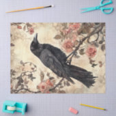 Raven en Rozen Decoupage Tissuepapier (Craft)