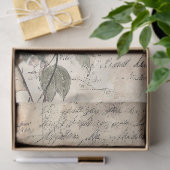 Raven en Rozen  Ephemera Decoupage Tissuepapier (Geschenk)