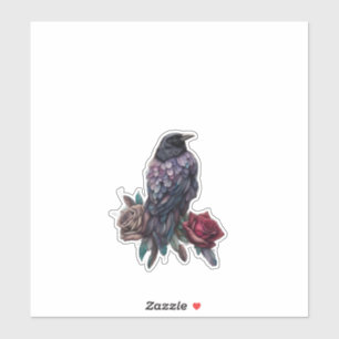 Raven en Rozes Schoon Sticker
