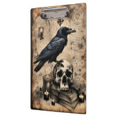 Raven en Skull Arcane Page Klembord (Links)