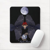 RAVEN FANTASY Mousepad Muismat (Met muis)