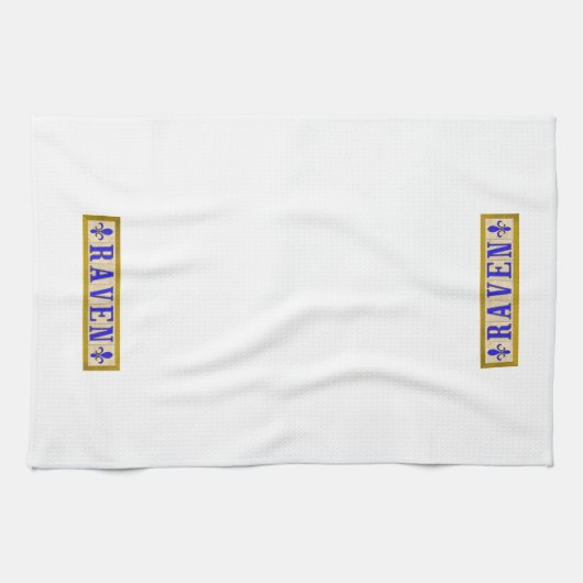 Raven Fleur de Lis Kitchen Towels Theedoek (Horizontaal)