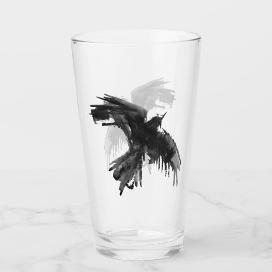 Raven Flight Solo Drink glas (Achterkant)