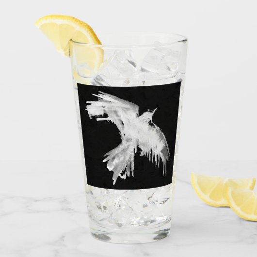 Raven Flight White Solo Drink glas (Voorkant ijs)