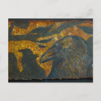 Raven Flock Briefkaart