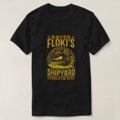 Raven Floki's scheepswerf Nordic Mythology T-shirt (Design voorkant)