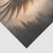 Raven Forest Silhouette Decoupage Papier (Detail)