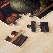  Raven Foto Gothic Halloween Legpuzzel (Zijkant)