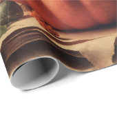  Raven Foto Gotische Halloween Decoupage Cadeaupapier (Rol Hoek)