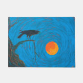 Raven & Full Moon Deurmat (Voorkant)