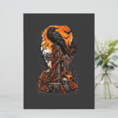 Raven & Geheime Begraafplaats Kaart (Staand voorkant)